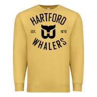 Antique Gold hartford ice hockey 1979 Premium Sweatshirt - linhVisuals
