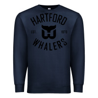 Navy hartford ice hockey 1979 Premium Sweatshirt - linhVisuals