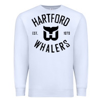 White hartford ice hockey 1979 Premium Sweatshirt - linhVisuals