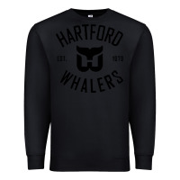 Black hartford ice hockey 1979 Premium Sweatshirt - linhVisuals