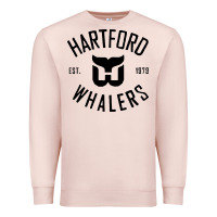 Pale Pink hartford ice hockey 1979 Premium Sweatshirt - linhVisuals