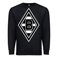 Black #borussia #monchengladbach Premium Sweatshirt - linhVisuals