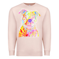 Pale Pink pitbull t  shirt beware of pitbulls they will steal your heart t  shir Premium Sweatshirt - linhVisuals