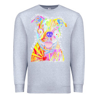 Heather Grey pitbull t  shirt beware of pitbulls they will steal your heart t  shir Premium Sweatshirt - linhVisuals