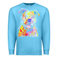 Ocean Blue pitbull t  shirt beware of pitbulls they will steal your heart t  shir Premium Sweatshirt - linhVisuals