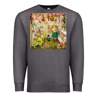Charcoal Heather Mark Ryden - The Magic Sircus Premium Sweatshirt - linhVisuals