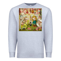 Heather Grey Mark Ryden - The Magic Sircus Premium Sweatshirt - linhVisuals