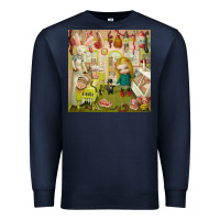 Navy Mark Ryden - The Magic Sircus Premium Sweatshirt - linhVisuals