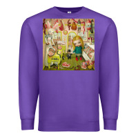 Purple Mark Ryden - The Magic Sircus Premium Sweatshirt - linhVisuals