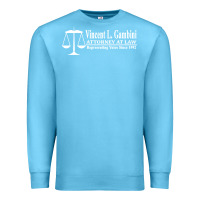 Ocean Blue my cousin vinny   vincent gambini Premium Sweatshirt - linhVisuals