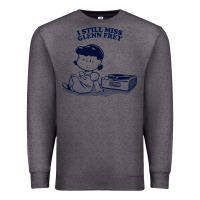 Charcoal Heather i still miss glenn frey, vinyl collector fan design Premium Sweatshirt - linhVisuals