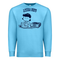 Ocean Blue i still miss glenn frey, vinyl collector fan design Premium Sweatshirt - linhVisuals