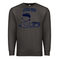 Smoke i still miss glenn frey, vinyl collector fan design Premium Sweatshirt - linhVisuals