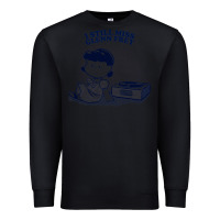 Black i still miss glenn frey, vinyl collector fan design Premium Sweatshirt - linhVisuals