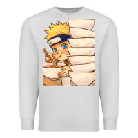 Dove Grey Nar Manga Ruto Ramen Premium Sweatshirt - linhVisuals