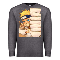 Charcoal Heather Nar Manga Ruto Ramen Premium Sweatshirt - linhVisuals