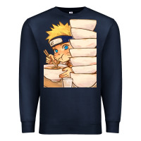 Navy Nar Manga Ruto Ramen Premium Sweatshirt - linhVisuals