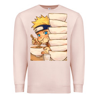 Pale Pink Nar Manga Ruto Ramen Premium Sweatshirt - linhVisuals