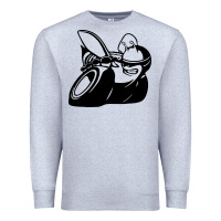 Heather Grey Scat pack Premium Sweatshirt - linhVisuals