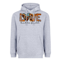 Heather Grey hello fall love Heavyweight Hoodie - JahusDesignShop