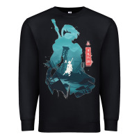 Black Nier Automata Premium Sweatshirt - linhVisuals