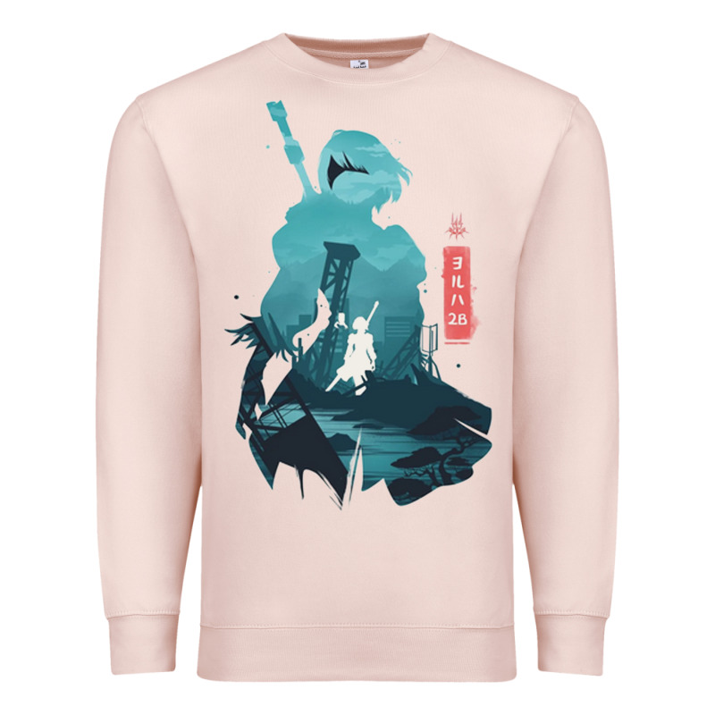 Nier Automata Premium Sweatshirt by linhVisuals | Teevron