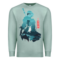 Seafoam Nier Automata Premium Sweatshirt - linhVisuals