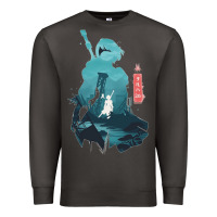 Smoke Nier Automata Premium Sweatshirt - linhVisuals