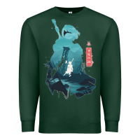 Sports Green Nier Automata Premium Sweatshirt - linhVisuals