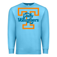 Ocean Blue tennessee lady volunteers Premium Sweatshirt - linhVisuals
