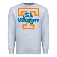 Heather Grey tennessee lady volunteers Premium Sweatshirt - linhVisuals
