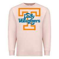 Pale Pink tennessee lady volunteers Premium Sweatshirt - linhVisuals