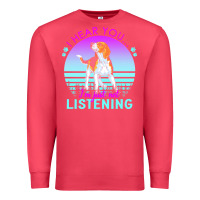 Cardinal beagle t  shirt i hear you i'm just not listening beagle lover t  shir Premium Sweatshirt - linhVisuals