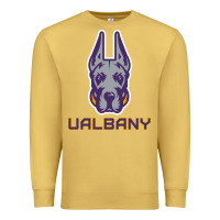 Antique Gold Ualbany Great Danes Premium Sweatshirt - linhVisuals