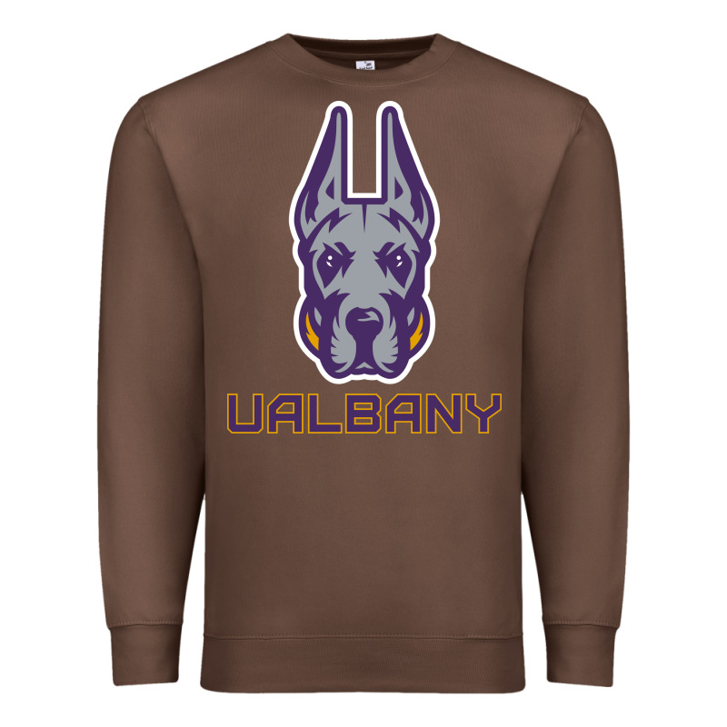 Ualbany Great Danes Premium Sweatshirt by linhVisuals | Teevron