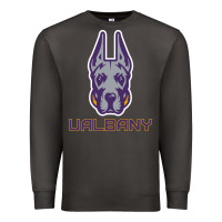 Smoke Ualbany Great Danes Premium Sweatshirt - linhVisuals