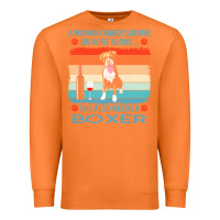 Carrot boxer t  shirt a woman cannot survive on wine alone she also needs box Premium Sweatshirt - linhVisuals