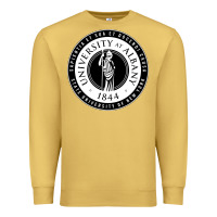 Antique Gold University Albany Suny Premium Sweatshirt - linhVisuals