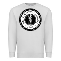 Dove Grey University Albany Suny Premium Sweatshirt - linhVisuals