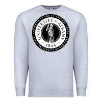Heather Grey University Albany Suny Premium Sweatshirt - linhVisuals