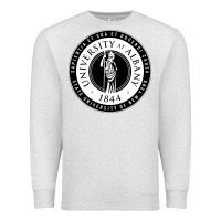 Oatmeal Heather University Albany Suny Premium Sweatshirt - linhVisuals
