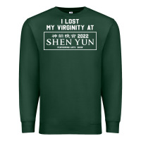 Sports Green i lost my virginity at shen yun 2022   t shirt Premium Sweatshirt - linhVisuals