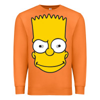Carrot kartun bart simpson mask Premium Sweatshirt - linhVisuals