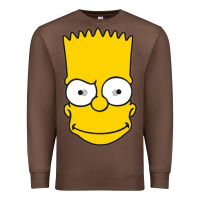 Chestnut kartun bart simpson mask Premium Sweatshirt - linhVisuals