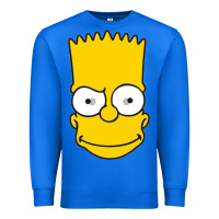 True Royal kartun bart simpson mask Premium Sweatshirt - linhVisuals