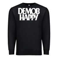 Black demob happy 1 Premium Sweatshirt - linhVisuals