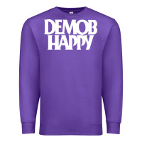 Purple demob happy 1 Premium Sweatshirt - linhVisuals