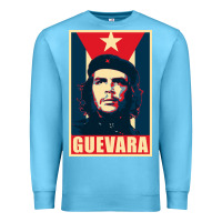 Ocean Blue guevara Premium Sweatshirt - linhVisuals