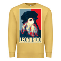 Antique Gold leonardo Premium Sweatshirt - linhVisuals