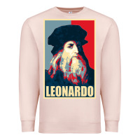 Pale Pink leonardo Premium Sweatshirt - linhVisuals